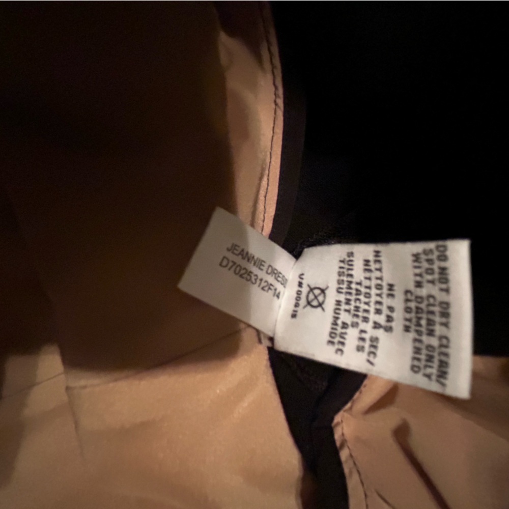 Diane von Furstenburg Black and Tan Leather Sleeveless Dress - Picture 10 of 13